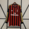Retro Long Sleeve AC Milan 13/14 Home Kit
